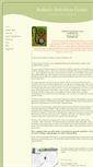 Mobile Screenshot of holisticnutritioncenter.net